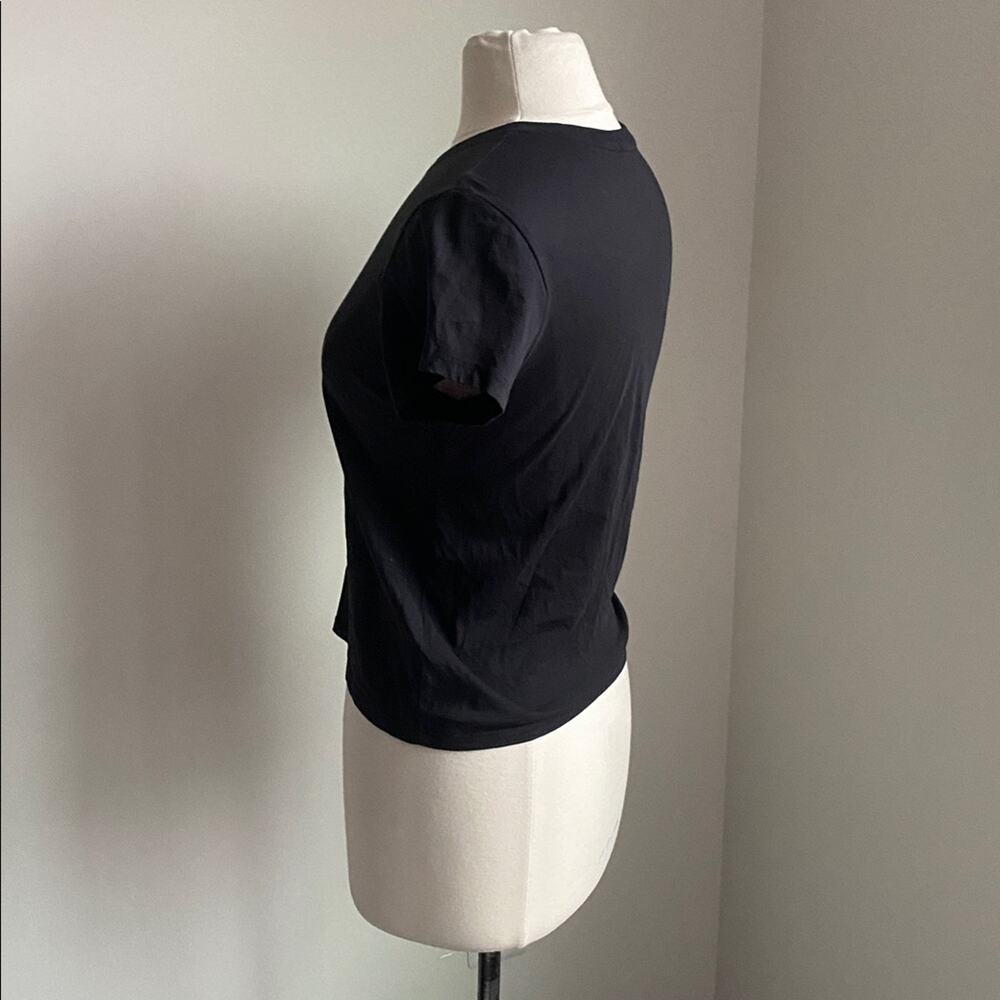 ATM T-Shirt Womens Sz Medium Black Classic Essentials - Picture 4 of 6